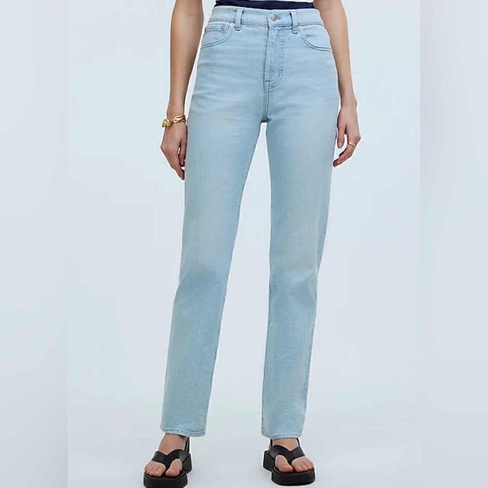 Madewell The Tall '90s Straight Jean - Picture 2 of 8